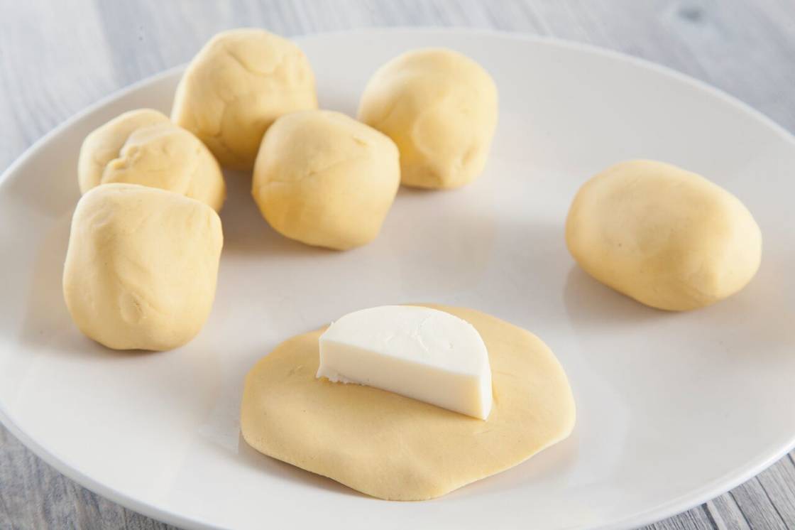 Кукурузные хлебцы с сыром — процесс приготовления, фото 4 Кукурузные хлебцы с сыром — процесс приготовления, фото 4